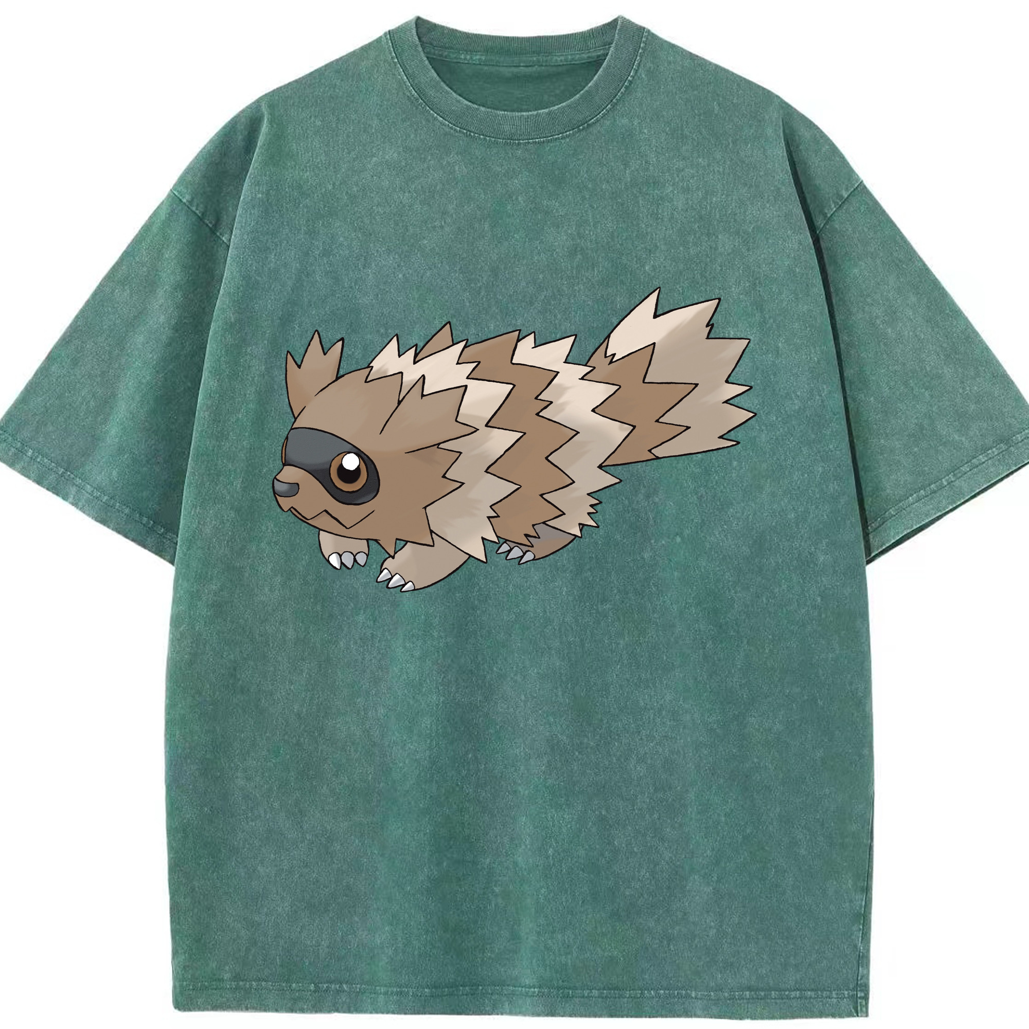 （画像用） ポケットモンスター Pokémon 綿100% ヴィンテージ風 半袖Tシャツ（フロントプリント）